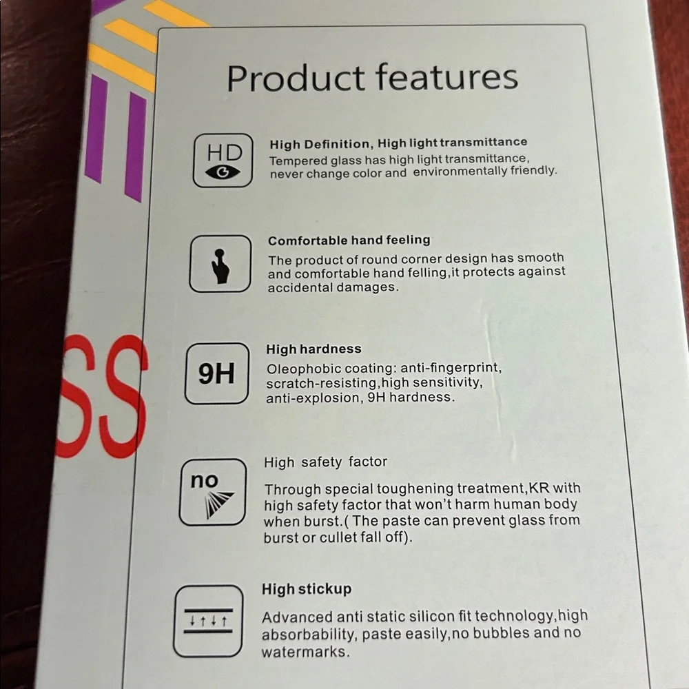 NEW Tempered glass screen protector Galaxy A12 A13 Pack of 2